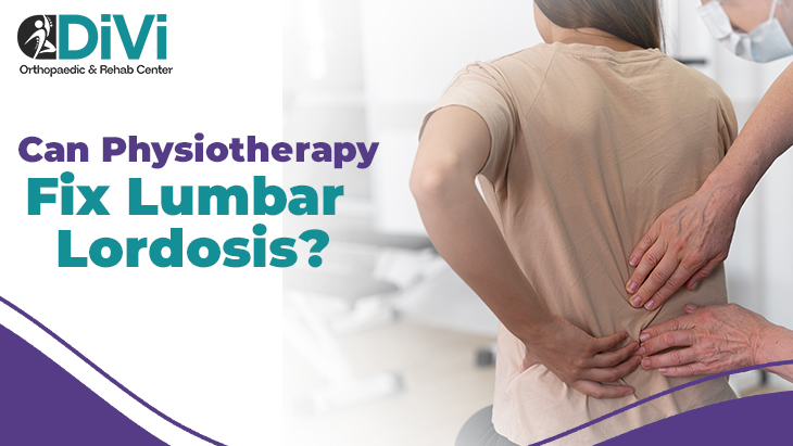 can-physiotherapy-fix-lumbar-lordosis A physiotherapist assisting a patient with lower back pain to improve posture and reduce lumbar lordosis through targeted exercises.