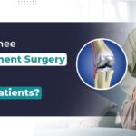 Elderly patient with knee pain considering total knee replacement surgery
